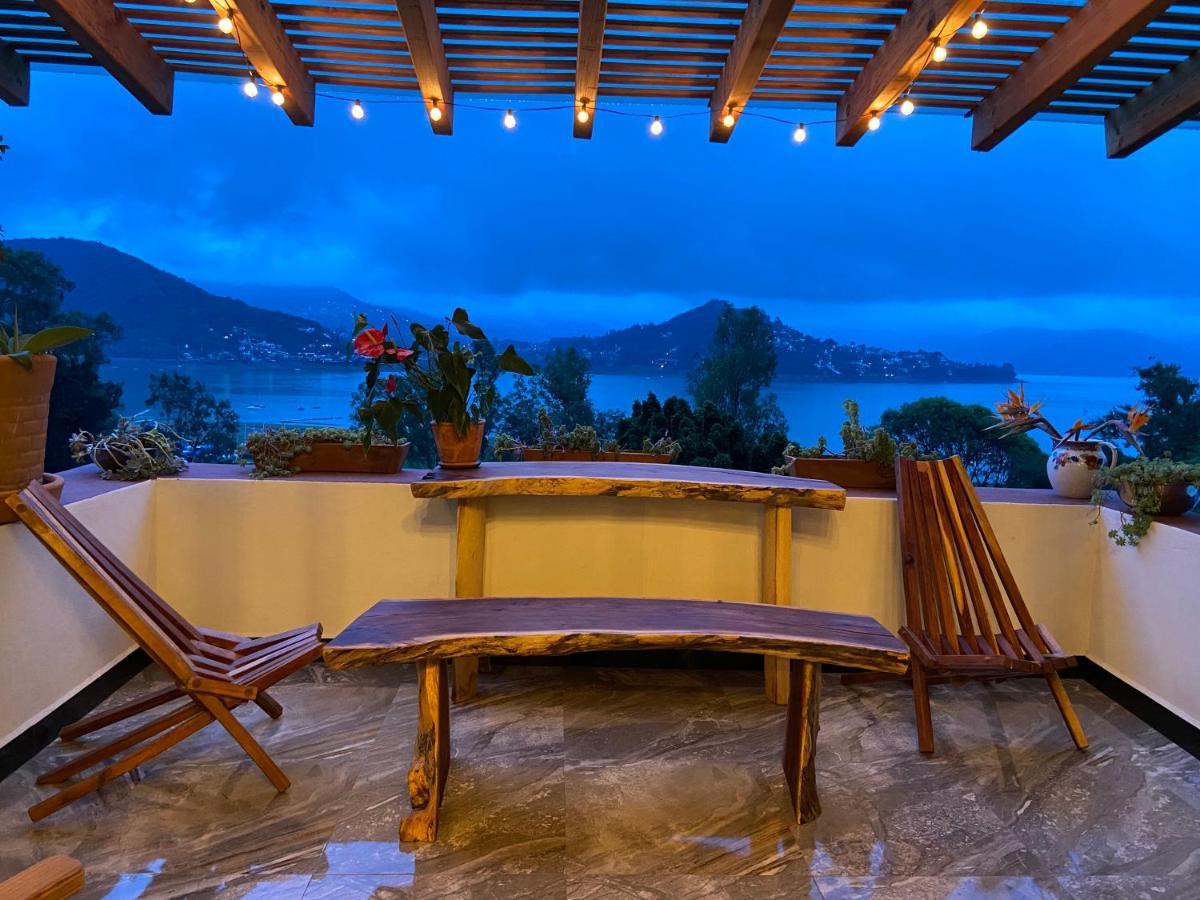 Hospedaje Anturios Valle De Bravo Bagian luar foto